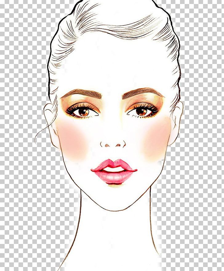 Chanel Cosmetics Fashion Illustration Drawing Illustration PNG, Clipart, Beauty, Brown Hair, Brush, Cheek, Chin Free PNG Download