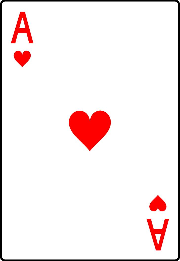 Playing Card Ace Of Hearts One-card Suit PNG, Clipart, Ace, Ace Of Hearts, Ace Of Spades, Area, Card Game Free PNG Download