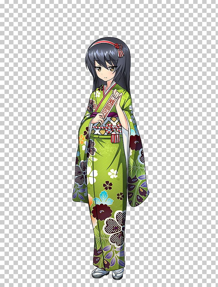 Mako Reizei ガールズ＆パンツァー 戦車道大作戦！ Oarai Tank PNG, Clipart, Android, Character, Clothing, Costume, Costume Design Free PNG Download