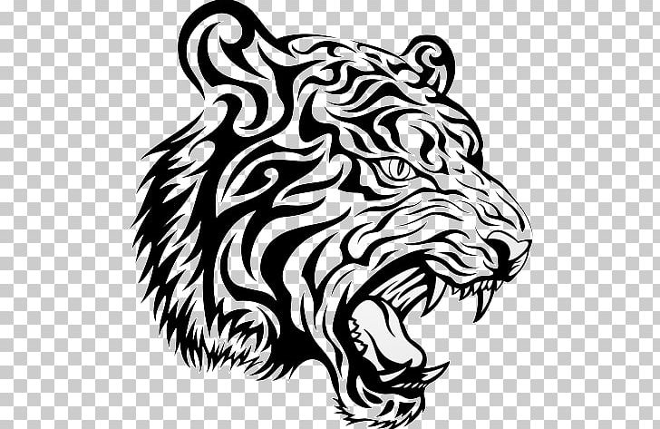 Tiger Tattoo Flash Drawing Stock Photography PNG, Clipart, Animals, Art,  Big Cats, Black, Black And White