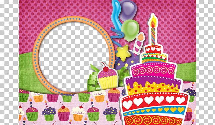 Birthday Cake Frame PNG, Clipart, Anniversary, Balloon, Birthday, Border Frame, Cake Free PNG Download