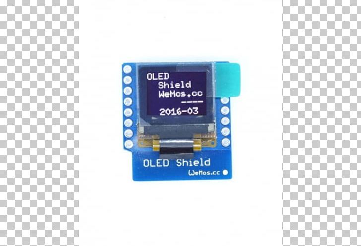 ESP8266 I²C OLED NodeMCU WeMos D1 Mini PNG, Clipart, Arduino, Circuit Component, Computer Data Storage, Computer Monitors, Electronic Device Free PNG Download