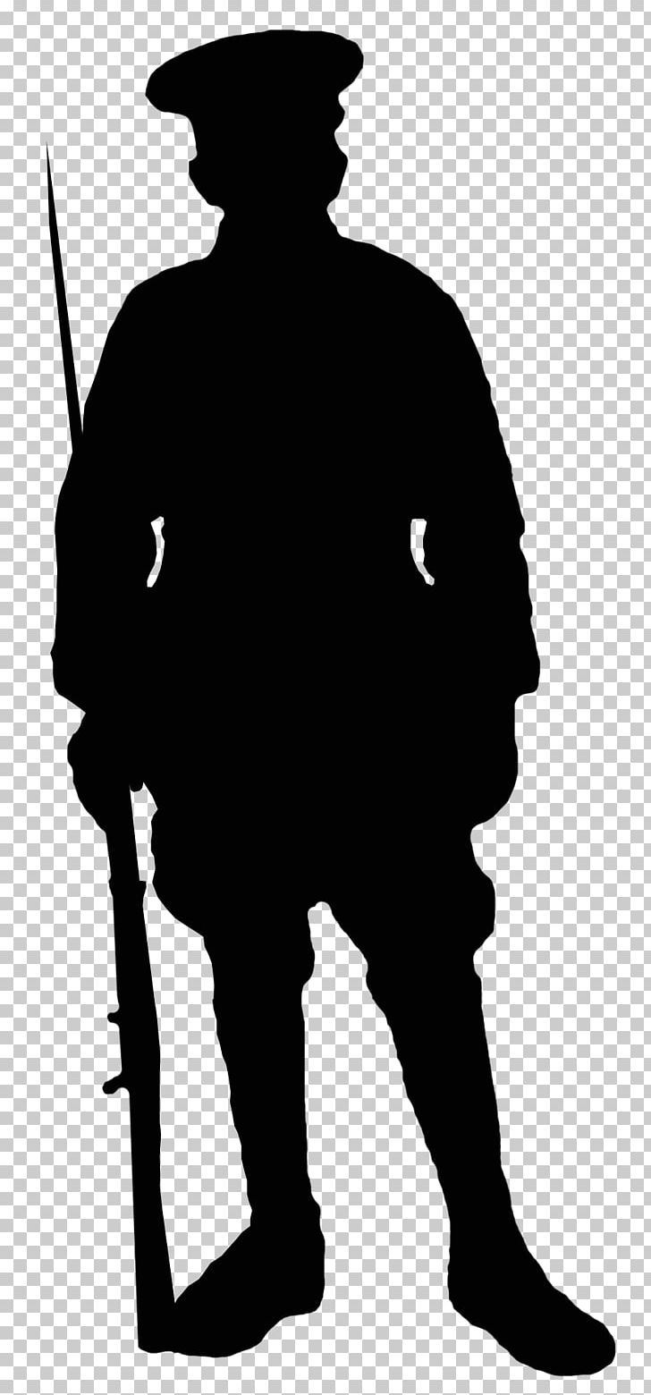 First World War Silhouette Soldier Military PNG, Clipart, Animals, Army, Black, Black And White, Fictional Character Free PNG Download