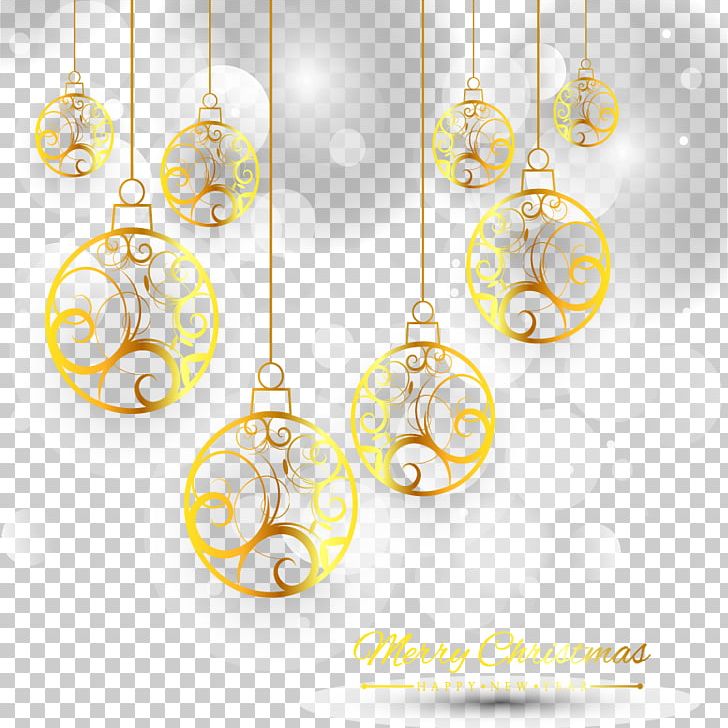 Grey Light Effect Golden Christmas Ball PNG, Clipart, Christmas, Christmas Lights, Christmas Ornament, Circle, Decor Free PNG Download
