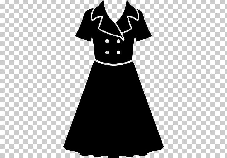 Little Black Dress Clothing Computer Icons PNG, Clipart, Black, Black And White, Clothing, Cocktail Dress, Collar Free PNG Download