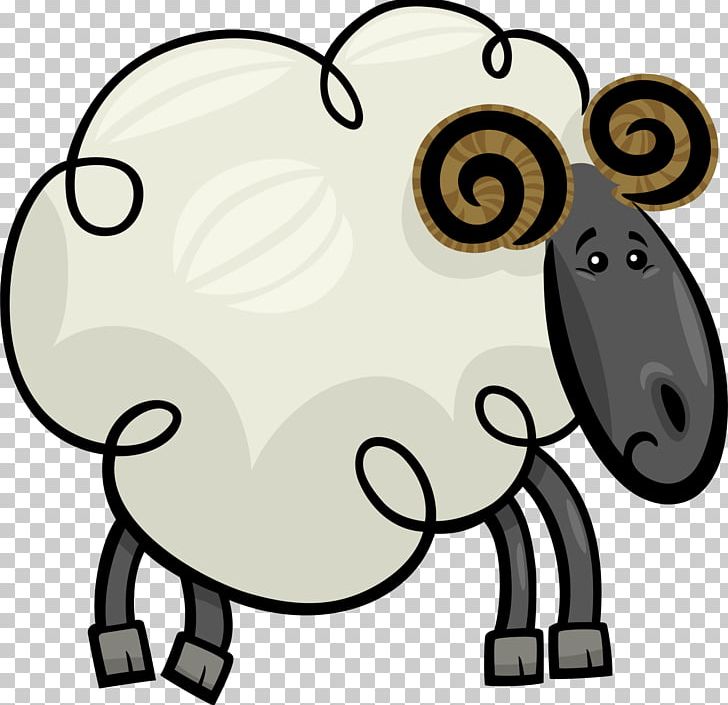 Saanen Goat Sheep Cartoon PNG, Clipart, Animal, Animals, Artwork, Balloon Cartoon, Black And White Free PNG Download