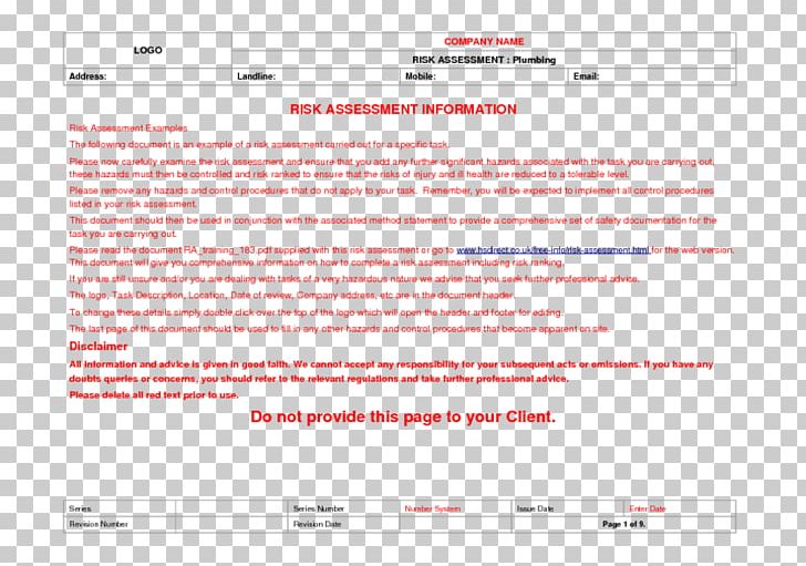 Web Page Risk Assessment Plumbing PNG, Clipart, Area, Brand, Desktop Computers, Diagram, Document Free PNG Download