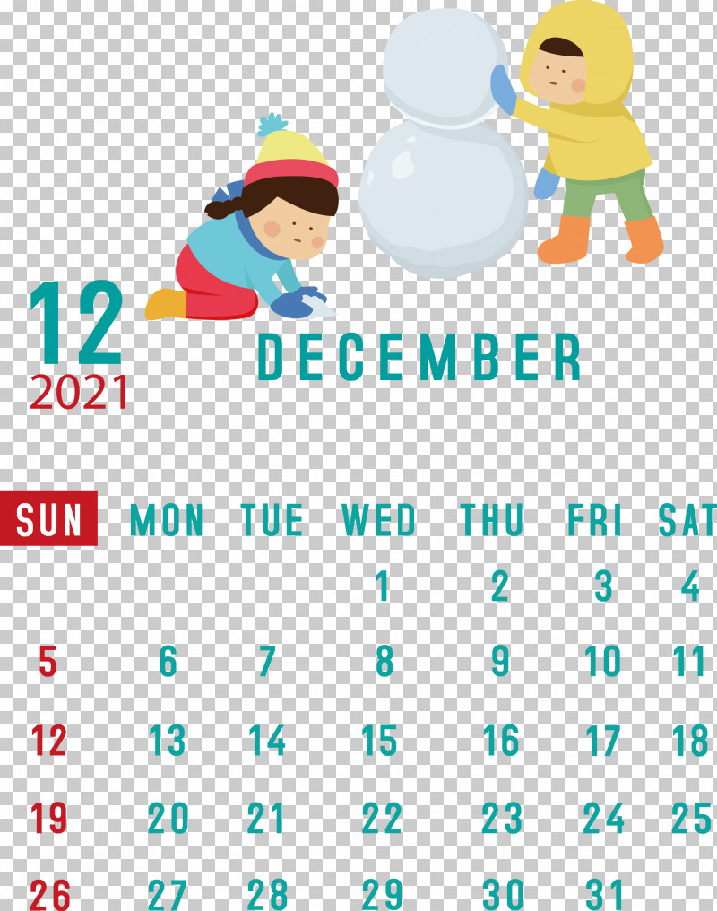 December 2021 Printable Calendar December 2021 Calendar PNG, Clipart, Behavior, Calendar System, December 2021 Calendar, December 2021 Printable Calendar, Happiness Free PNG Download