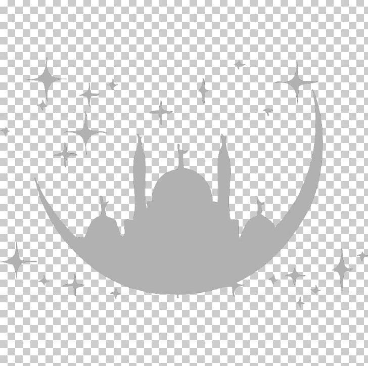 Mosque Islamic Art Sticker PNG, Clipart, Bat, Black And White, Circle, Computer Wallpaper, Crescent Free PNG Download