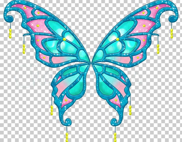 Bloom Flora Stella Tecna Musa PNG, Clipart, Artwork, Believix, Bloom, Brush Footed Butterfly, Butterfly Free PNG Download
