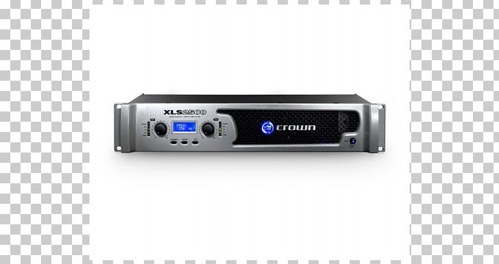 Crown Audio XLS 2000 Audio Power Amplifier Crown XLS DriveCore 2 Series XLS 1002 Crown Amplifier XLS1002 PNG, Clipart, Amplificador, Audio, Audio Equipment, Audio Power Amplifier, Audio Receiver Free PNG Download