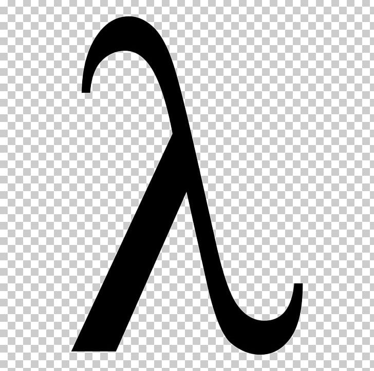 Lambda Calculus Symbol Anonymous Function Greek Alphabet PNG, Clipart, Black, Black And White, Brand, Calculation, Function Free PNG Download