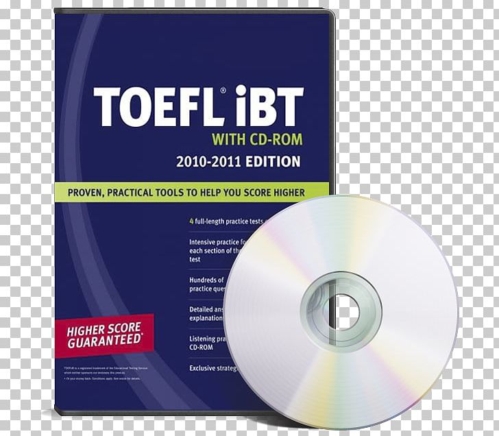 Test Of English As A Foreign Language (TOEFL) TOEFL IBT With CD-ROM Book The Official Guide To The TOEFL Test PNG, Clipart, Blank Media, Book, Booklet, Brand, Cdrom Free PNG Download