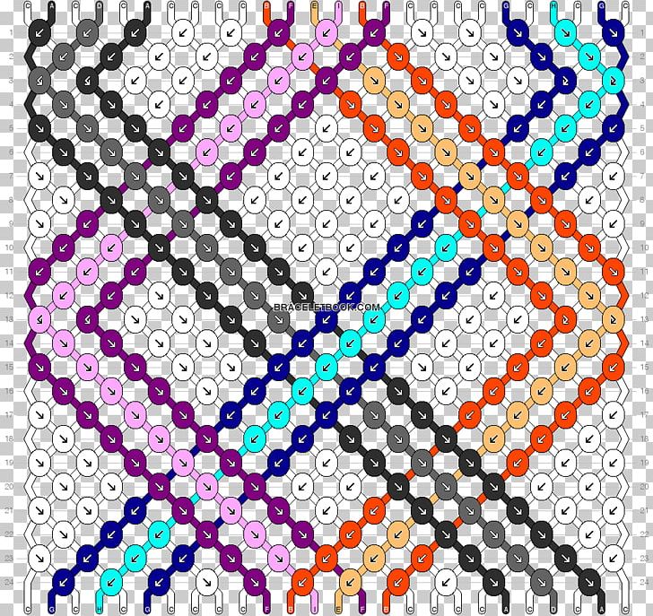Pattern Friendship Bracelet Yarn Macramé PNG, Clipart, Area, Art, Bracelet, Chain, Circle Free PNG Download