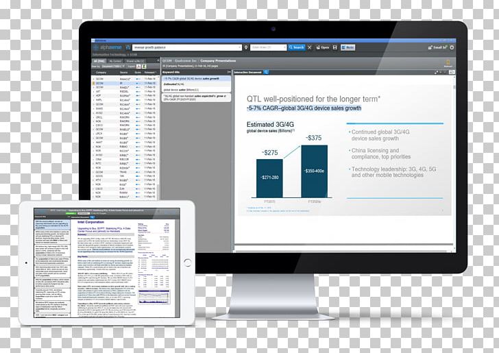 AlphaSense Business Computer Program Finance Multimedia PNG, Clipart, Business, Computer, Computer Monitors, Computer Program, Digital Journalism Free PNG Download
