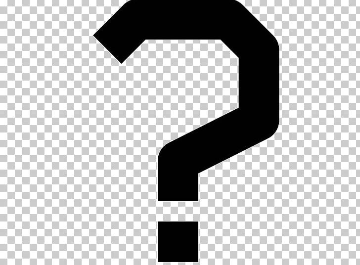 Question Mark Computer Icons Font PNG, Clipart, Angle, Black And White, Computer Font, Computer Icons, Data Conversion Free PNG Download