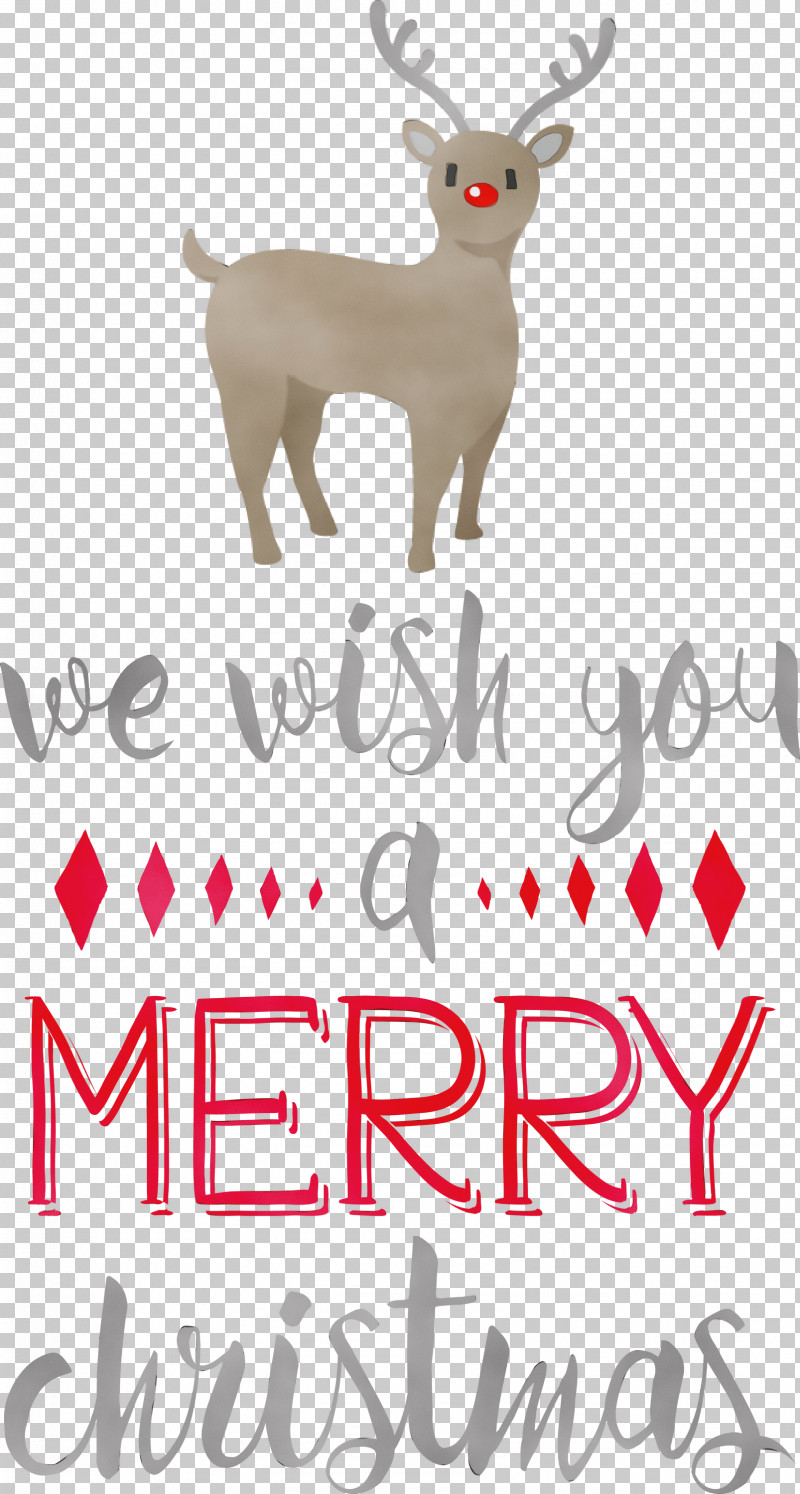 Reindeer PNG, Clipart, Antler, Deer, Merry Christmas, Meter, Paint Free PNG Download
