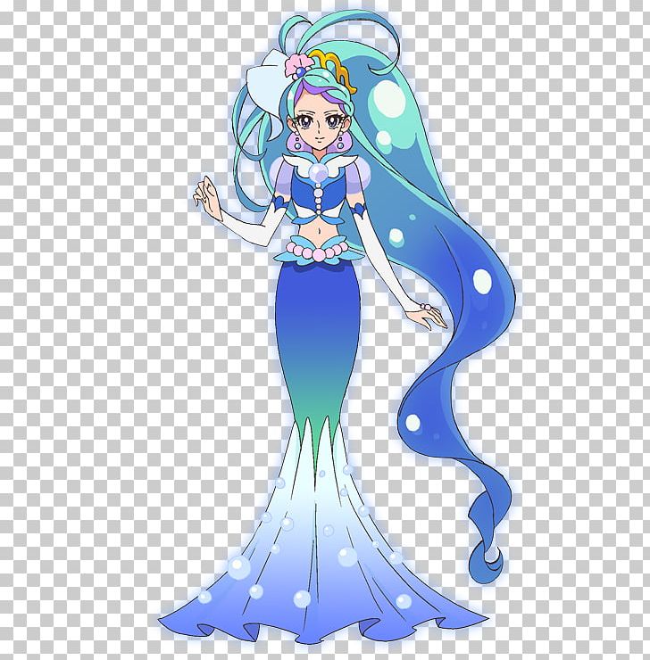 Cure Mermaid Cure Flora Cure Twinkle Pretty Cure Tsubomi Hanasaki PNG, Clipart, Anime, Art, Cartoon, Costume, Costume Design Free PNG Download