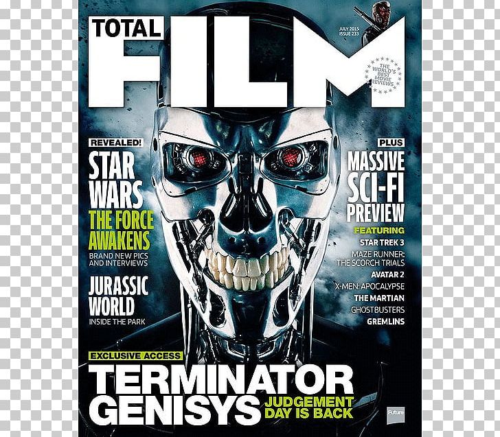 The Terminator Total Film Magazine PNG, Clipart, Advertising, Arnold Schwarzenegger, Blockbuster, Brand, Cinema Free PNG Download