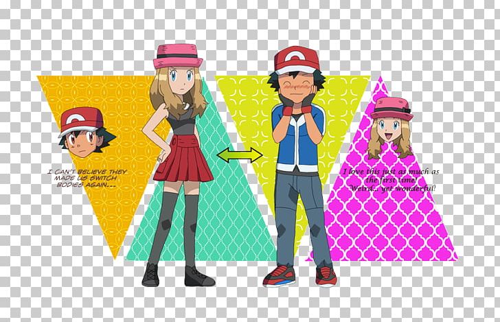 Ash Ketchum Serena Body Swap Pokémon Fan Fiction PNG, Clipart, Anime, Ash Ketchum, Body Swap, Child, Costume Free PNG Download