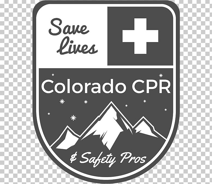 Cardiopulmonary Resuscitation First Aid Supplies Colorado CPR & Safety Professionals Logo PNG, Clipart, Area, Black, Black And White, Brand, Cardiopulmonary Resuscitation Free PNG Download