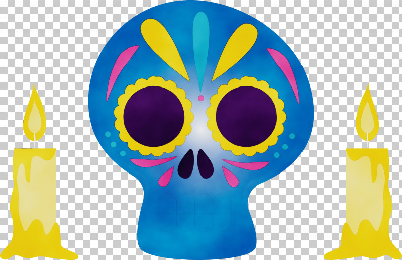 Yellow PNG, Clipart, D%c3%ada De Muertos, Day Of The Dead, Mexico, Paint, Watercolor Free PNG Download