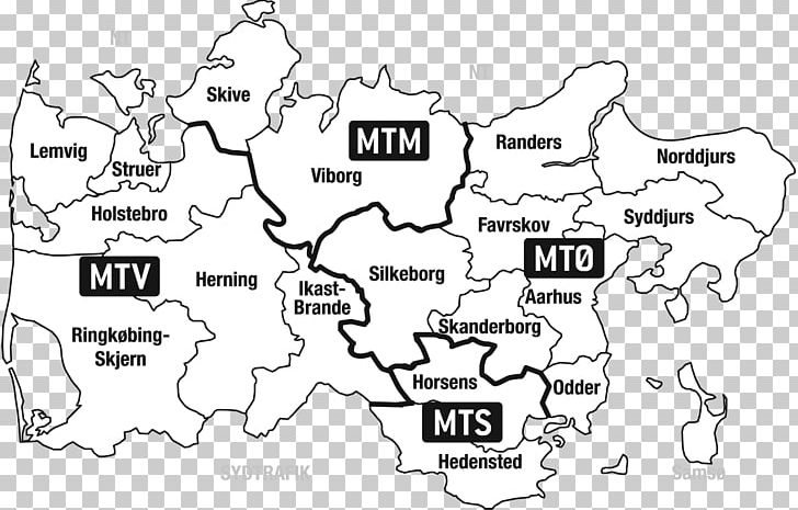 Struer Municipality Ikast-Brande Municipality Lemvig Municipality Ringkøbing-Skjern Municipality Herning Municipality PNG, Clipart, Area, Black And White, Bus, Central Denmark Region, Diagram Free PNG Download