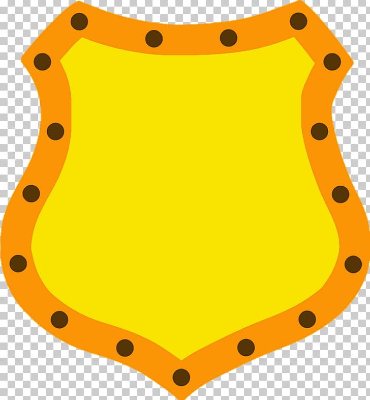 Yellow Shield Cartoon Orange PNG, Clipart, Angle, Animation, Area, Cartoon, Circle Free PNG Download