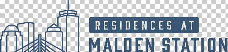 Residences At Malden Station Apartment Logo Brand PNG, Clipart, Apartment, Blue, Brand, City, Comfort Free PNG Download