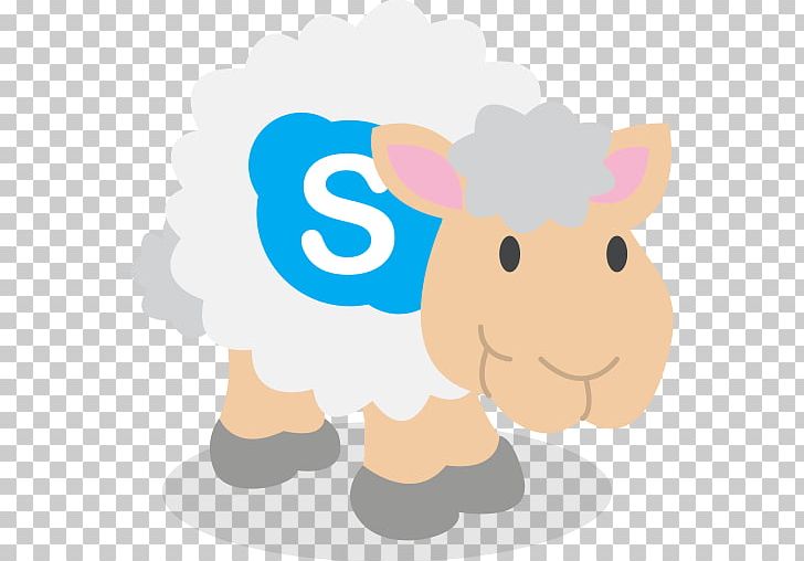Sheep Goat Computer Icons Skype PNG, Clipart, Animals, Cartoon, Cattle Like Mammal, Computer Icons, Dairy Free PNG Download