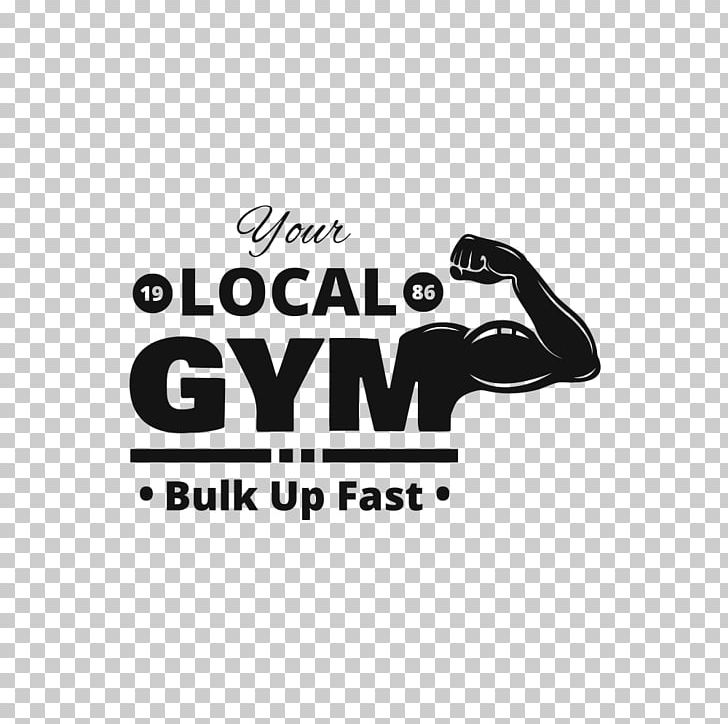 Logo T-shirt Label PNG, Clipart, Black And White, Bodybuilding, Brand, Design, Fit Free PNG Download