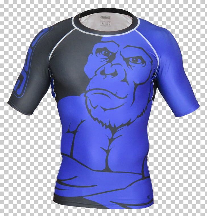 T-shirt Shoulder Sleeve Outerwear PNG, Clipart, Active Shirt, Blue, Clothing, Cobalt Blue, Electric Blue Free PNG Download