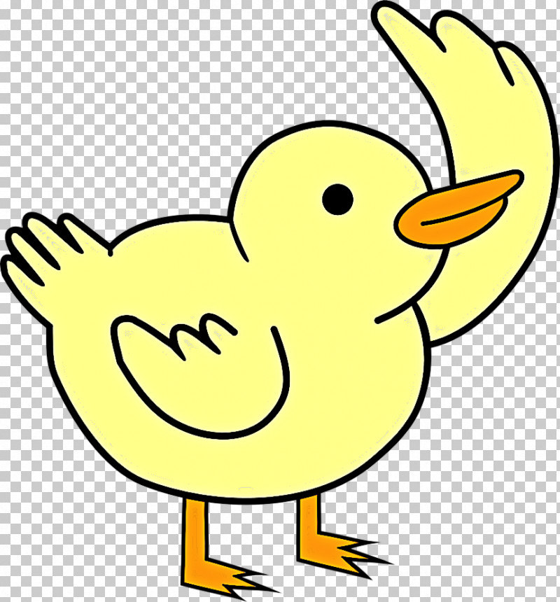 Yellow Beak Bird Cartoon Ducks, Geese And Swans PNG, Clipart, Beak, Bird, Cartoon, Duck, Ducks Geese And Swans Free PNG Download