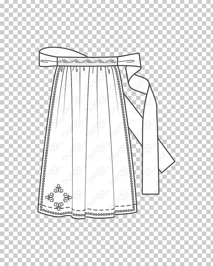 Dirndl Fashion Apron Sleeve Pattern PNG, Clipart, Apron, Black And White, Bordiura, Costume, Costume Design Free PNG Download