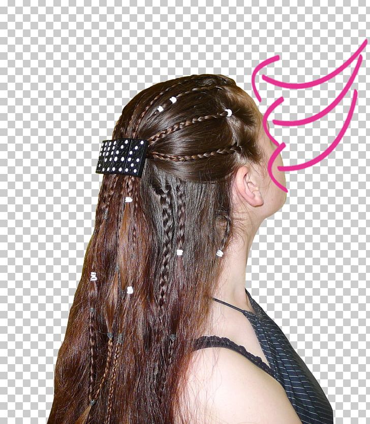 Long Hair Hair Tie Braid Headpiece PNG, Clipart, Braid, Brown, Brown Hair, Forehead, Hair Free PNG Download