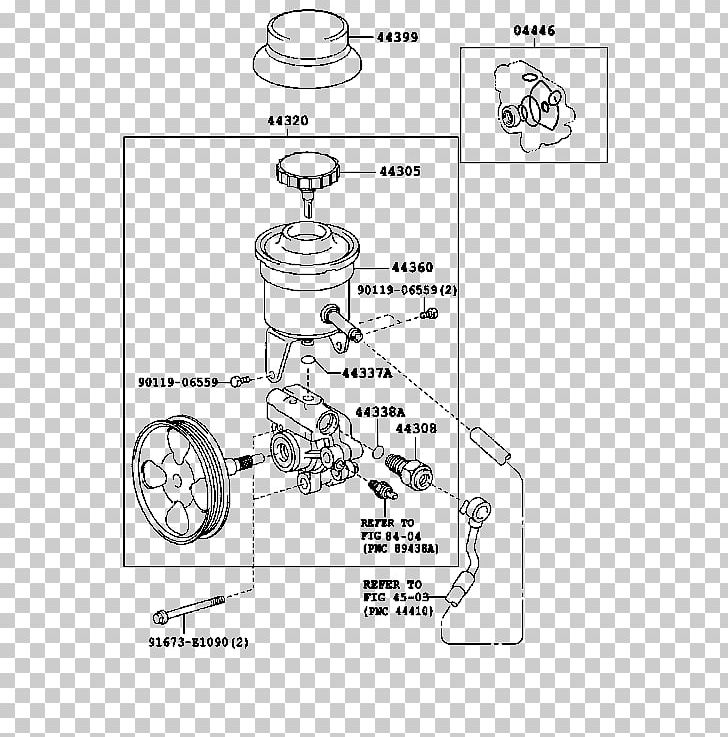 Toyota HiAce Hydraulic Pump Steering PNG, Clipart, Angle, Area, Auto Part, Bearing, Black And White Free PNG Download