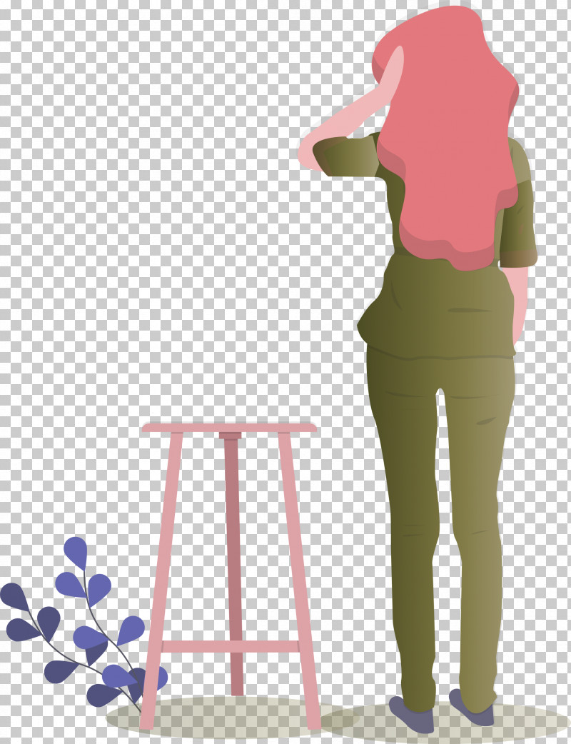 Girl Art PNG, Clipart, Art, Bar Stool, Chair, Desk, Furniture Free PNG Download