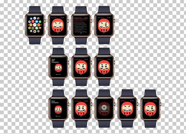 Daruma Doll Watch OS Apple Watch PNG, Clipart, American Institute Of Graphic Arts, Apple, Apple Watch, Brand, Daruma Free PNG Download