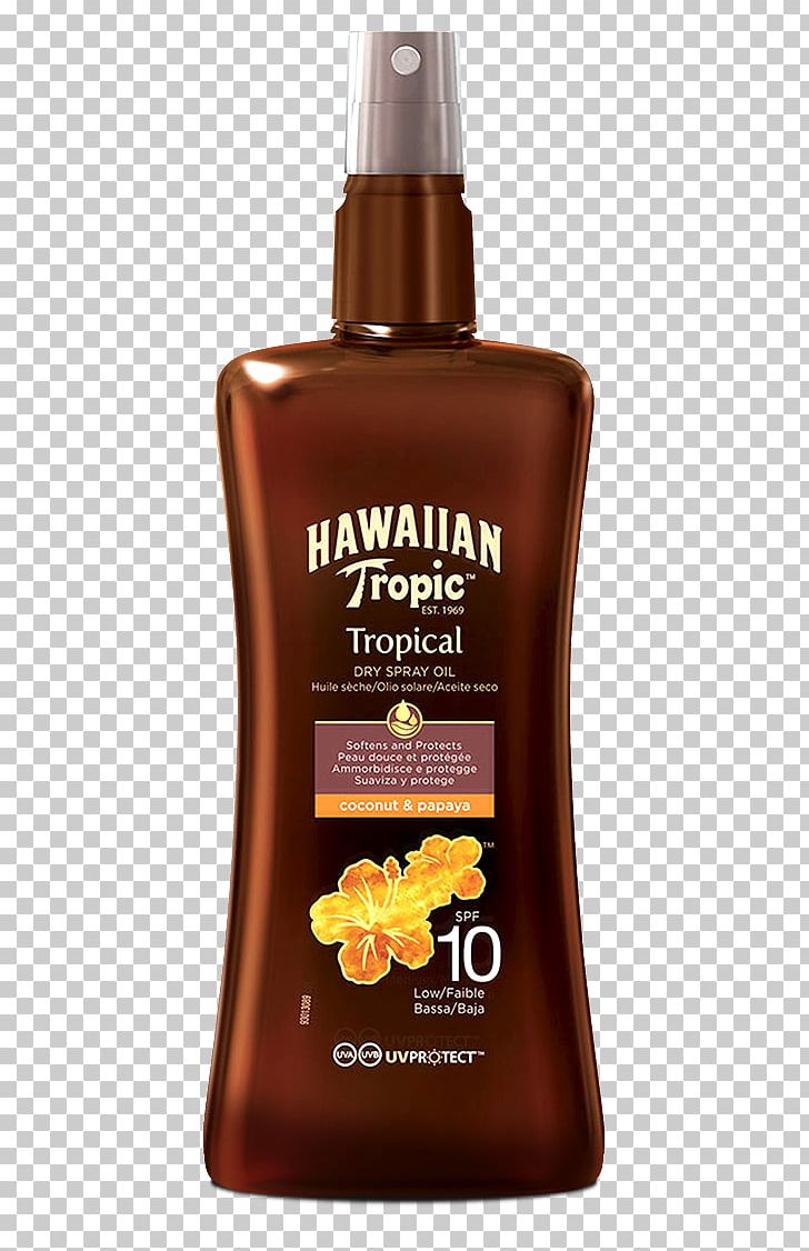 Sunscreen Hawaiian Tropic Dry Oil Spray Sun Tanning Hawaiian Tropic Tanning Oil SPF 200 Ml PNG, Clipart, Bruma, Hawaiian Tropic, Liquid, Lotion, Miscellaneous Free PNG Download
