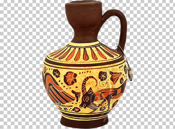 Vase Jug Pottery Of Ancient Greece Oenochoe PNG, Clipart, Amphora, Ancient Greece, Ancient Greek, Artifact, Blackfigure Pottery Free PNG Download