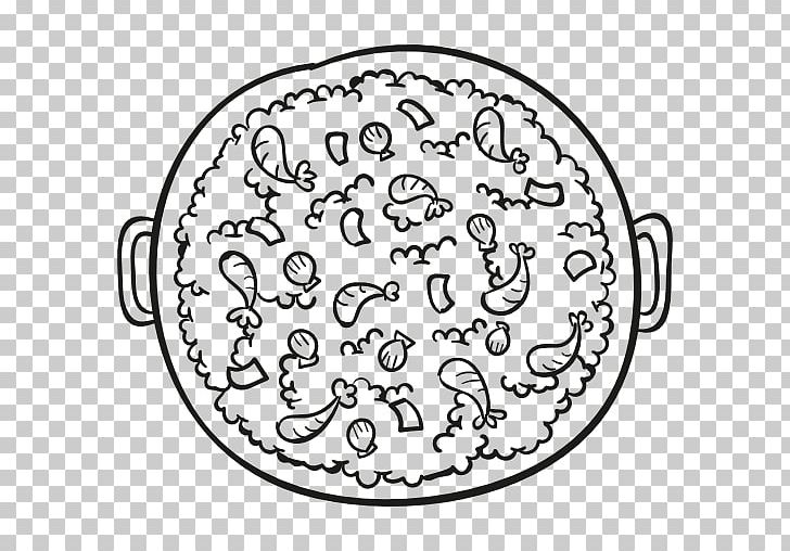 Paella Spanish Cuisine Squid As Food Spanish Omelette PNG, Clipart, Area, Art, Black And White, Circle, Cuisine Free PNG Download