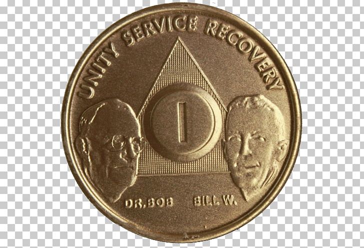 Sobriety Coin Medal Alcoholics Anonymous PNG, Clipart, Alanonalateen, Alcoholics Anonymous, Alcoholism, Bronze Medal, Cash Free PNG Download
