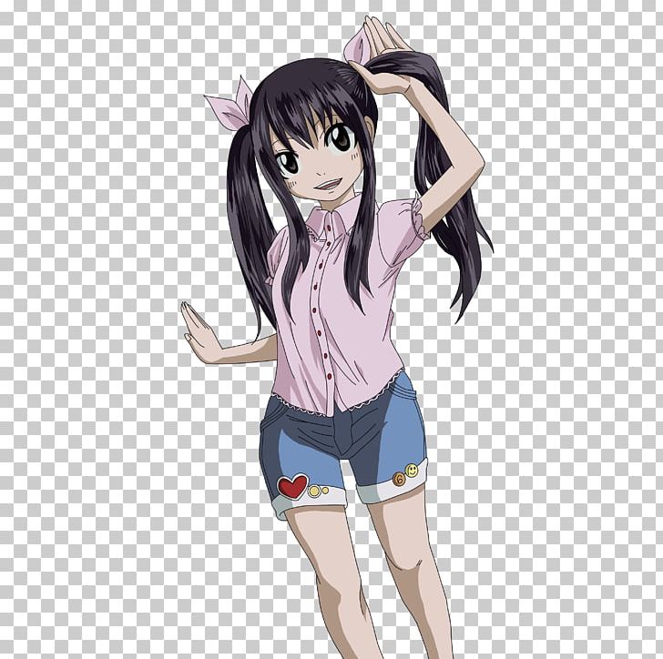 Wendy Marvell Erza Scarlet Anime Fairy Tail Chibi PNG, Clipart, Arm, Black Hair, Brown Hair, Cartoon, Character Free PNG Download