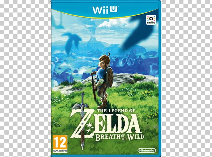 Wii U The Legend Of Zelda: Breath Of The Wild PlayStation 2 Nintendo Switch PNG, Clipart, Advertising, Breath Of The Wild, Ecosystem, Game, Grass Free PNG Download