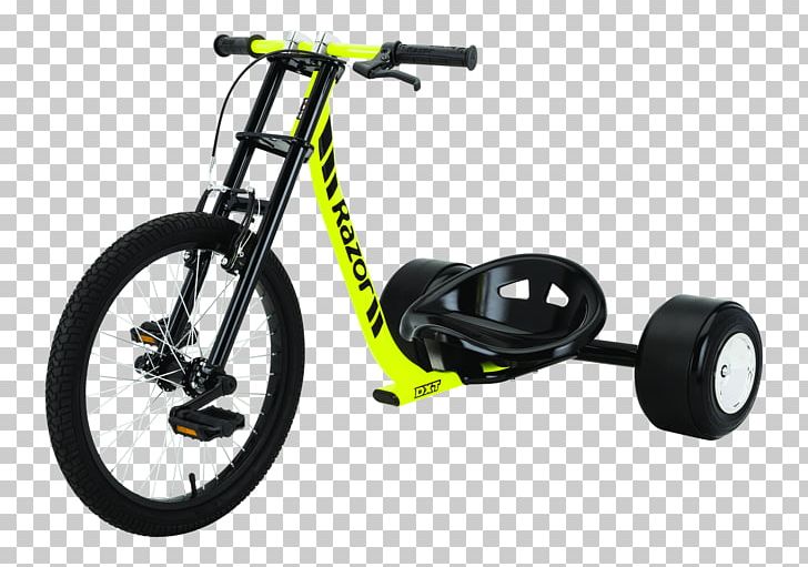 Razor DXT Drift Trike Tricycle Drifting Bicycle PNG, Clipart, Automotive Tire, Bicycle, Bicycle Accessory, Bicycle Frame, Bicycle Part Free PNG Download