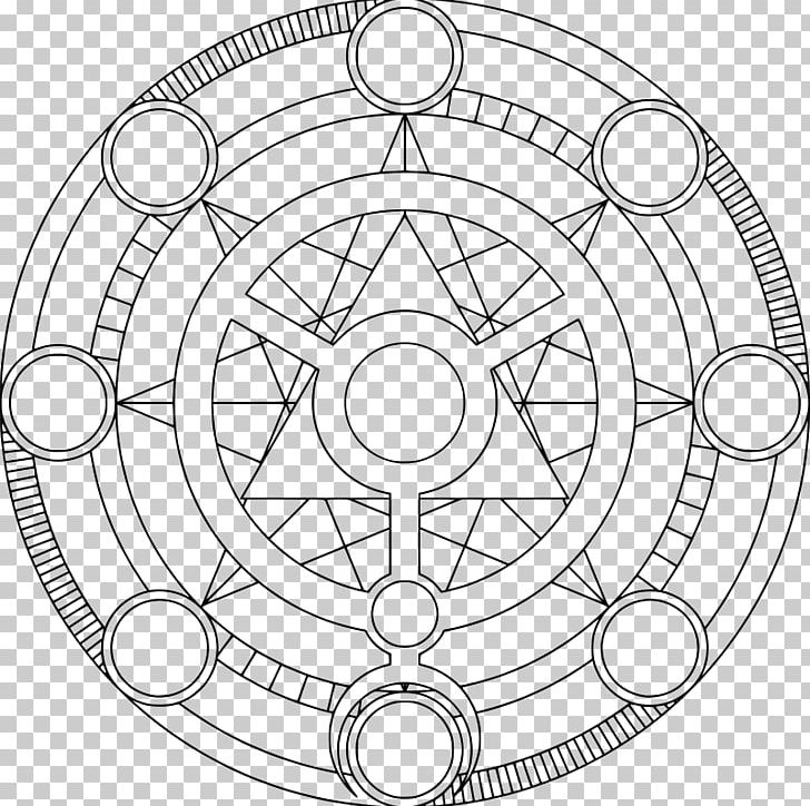 Magic Circle PNG, Clipart, Area, Art, Auto Part, Bicycle Wheel, Black And White Free PNG Download