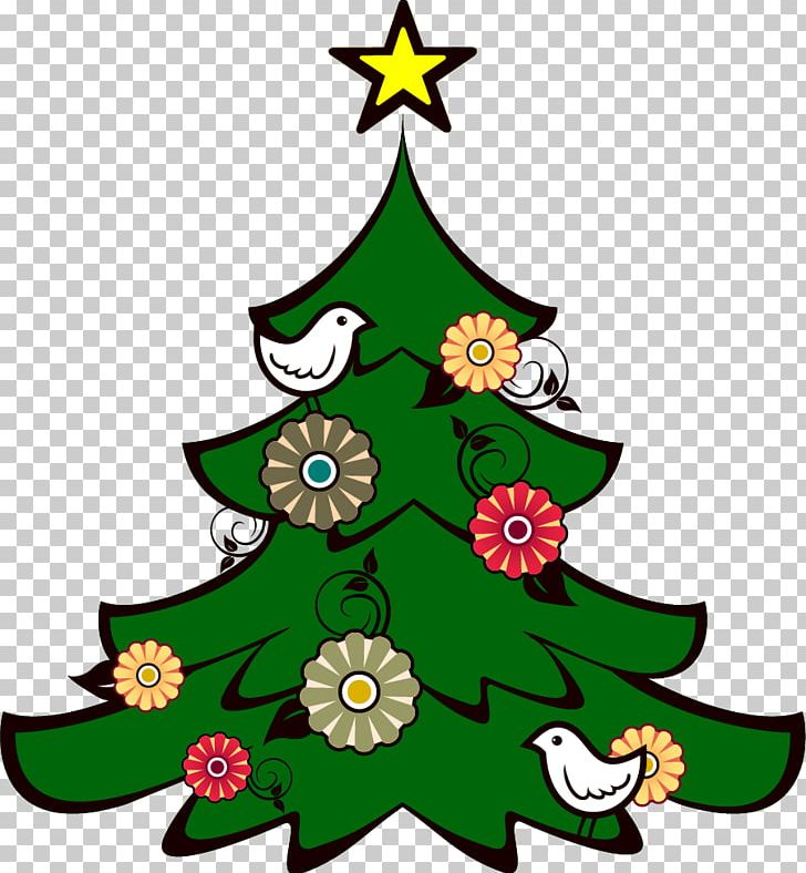 Christmas Tree Green PNG, Clipart, Artwork, Balloon Cartoon, Bird, Cartoon, Cartoon Couple Free PNG Download