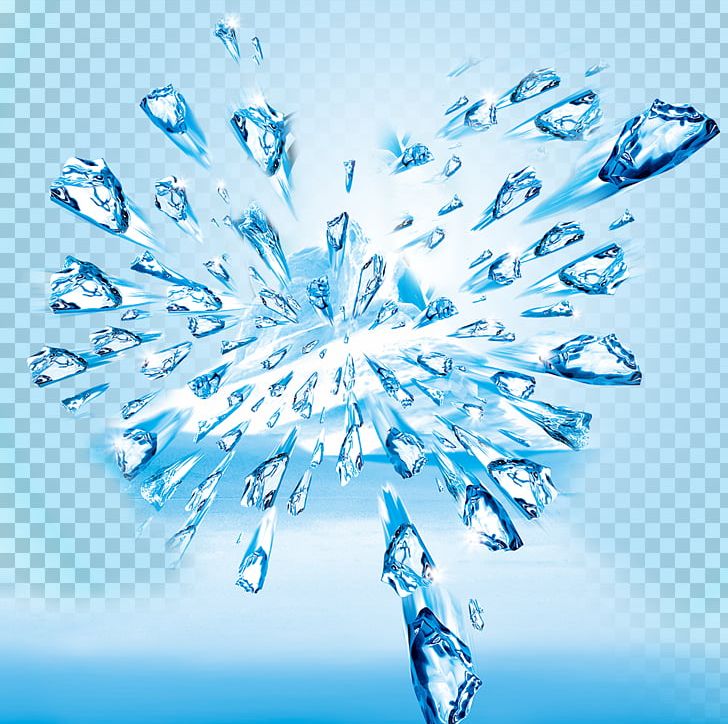 Ice Cube Explosion PNG, Clipart, Blue, Burst, Computer Wallpaper, Crystallography, Decorative Patterns Free PNG Download
