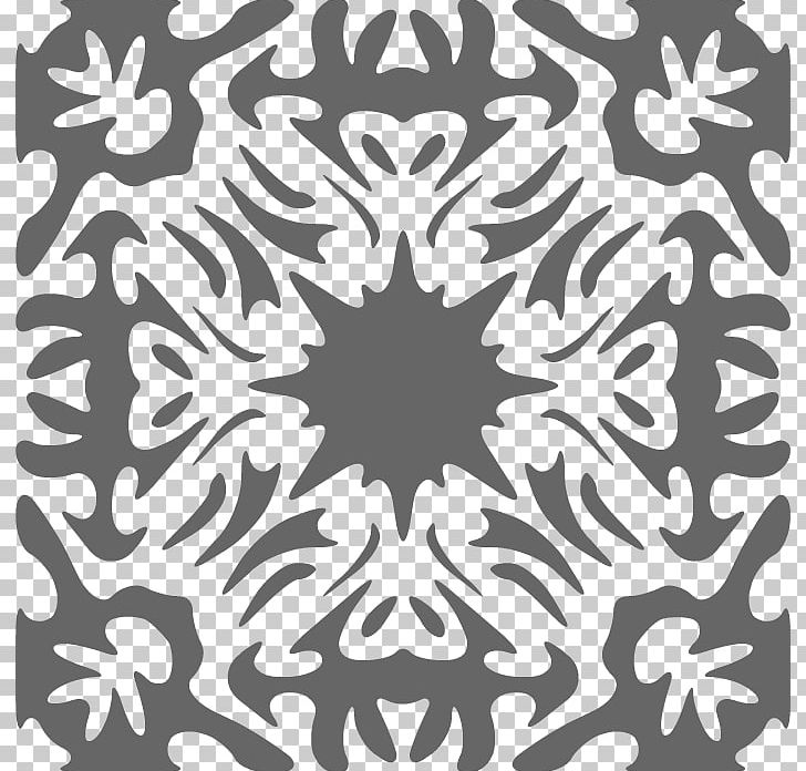 Kaleidoscope Template. PNG, Clipart, Black, Black And White, Circle, Flora, Floral Design Free PNG Download