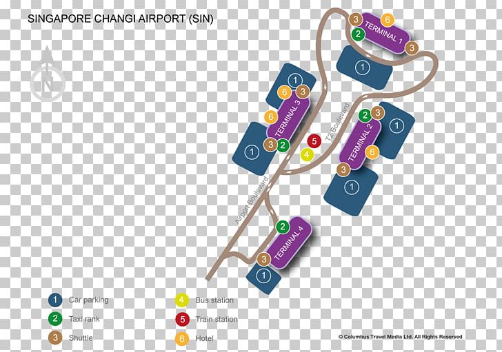 Singapore Changi Airport Airport Maps - Maps and Directions to Singapore  SIN International Airport - World Airport Guide